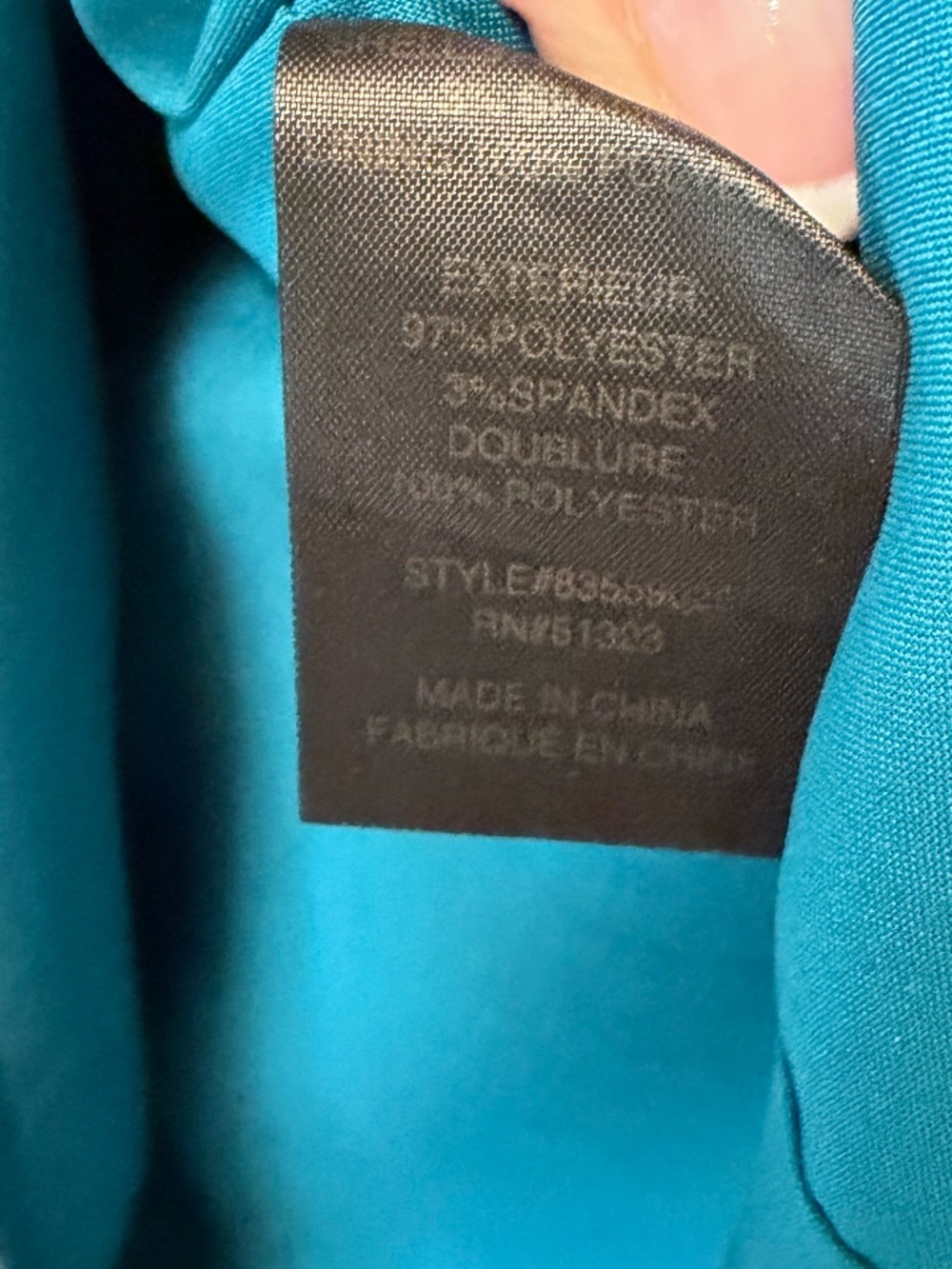 Cynthia Steffi pink/blue floral shift dress, 8 CB2766 - Picture 4 of 4